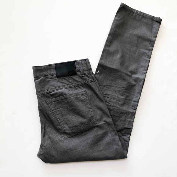 hugo boss grey chinos